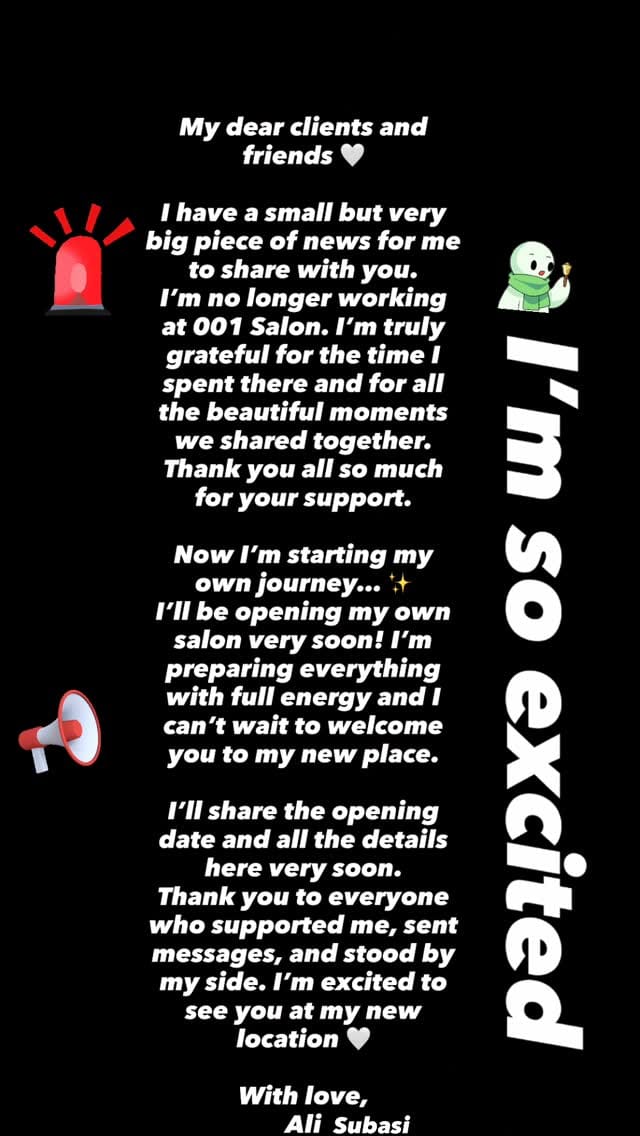 Post 9 by Ali Subasi on Instagram (video)