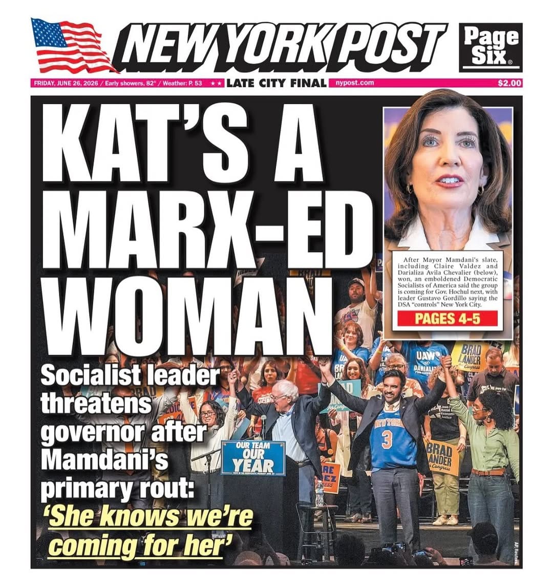 Post 8 by New York GOP on Instagram (image)