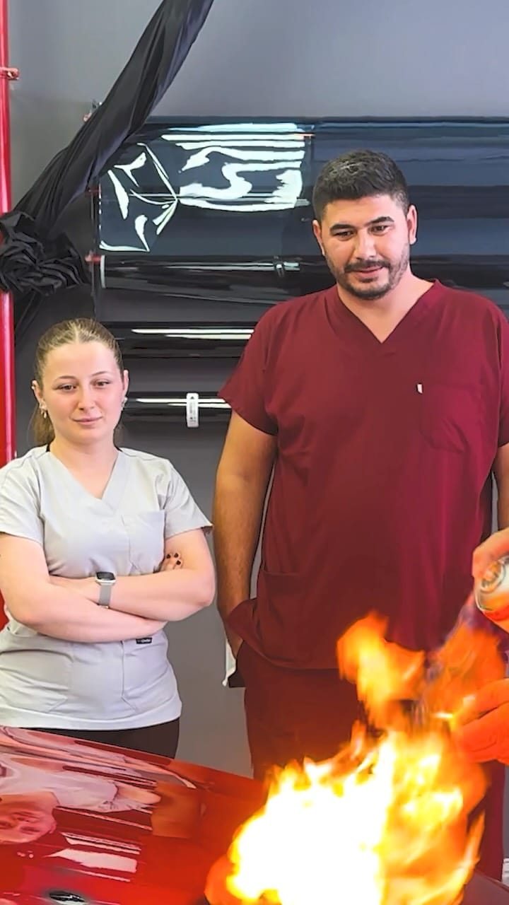 Post 1 by CLASS GARAGE ANTALYA ARAÇ KAPLAMA & PPF & YAT KAPLAMA on Instagram (video)
