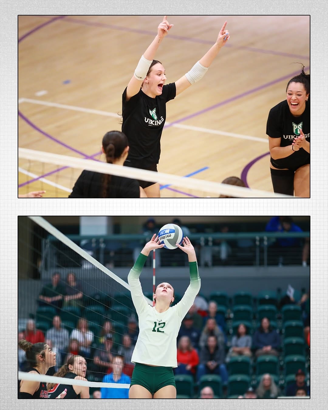 Post 8 by Portland State Volleyball on Instagram (carousel)