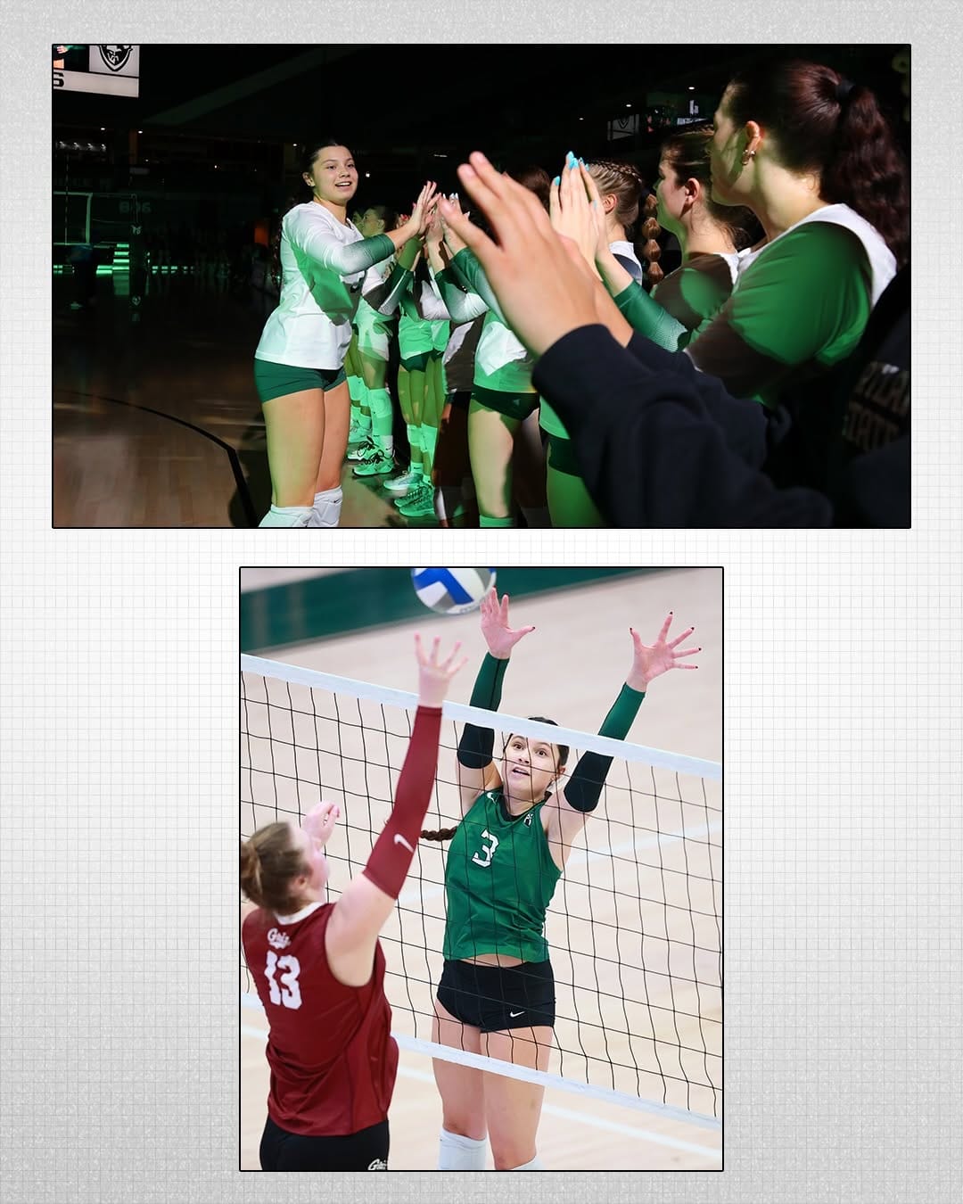 Post 5 by Portland State Volleyball on Instagram (carousel)