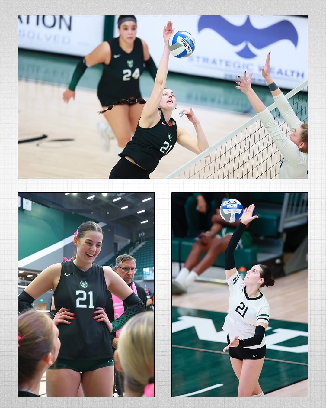 Post 9 by Portland State Volleyball on Instagram (carousel)