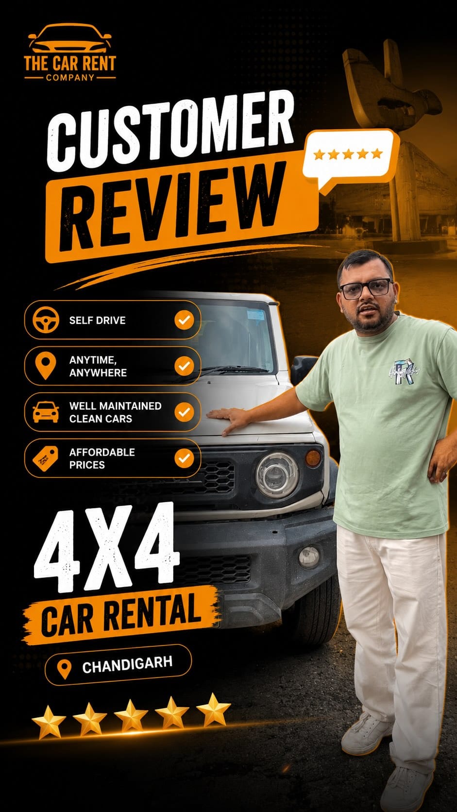 Post 5 by Car Rental Chandigarh | Self Drive Car in Chandigarh on Instagram (video)