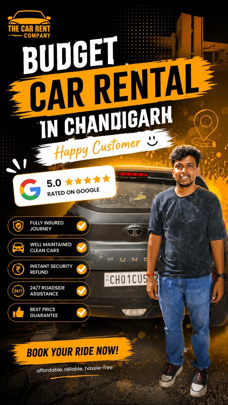 Post 8 by Car Rental Chandigarh | Self Drive Car in Chandigarh on Instagram (video)