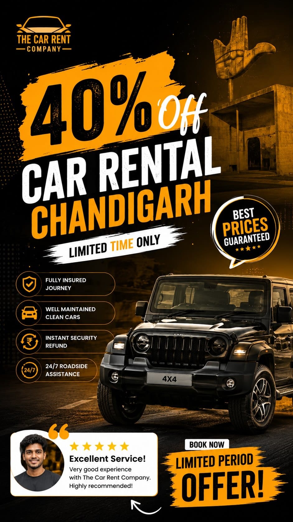 Post 7 by Car Rental Chandigarh | Self Drive Car in Chandigarh on Instagram (video)