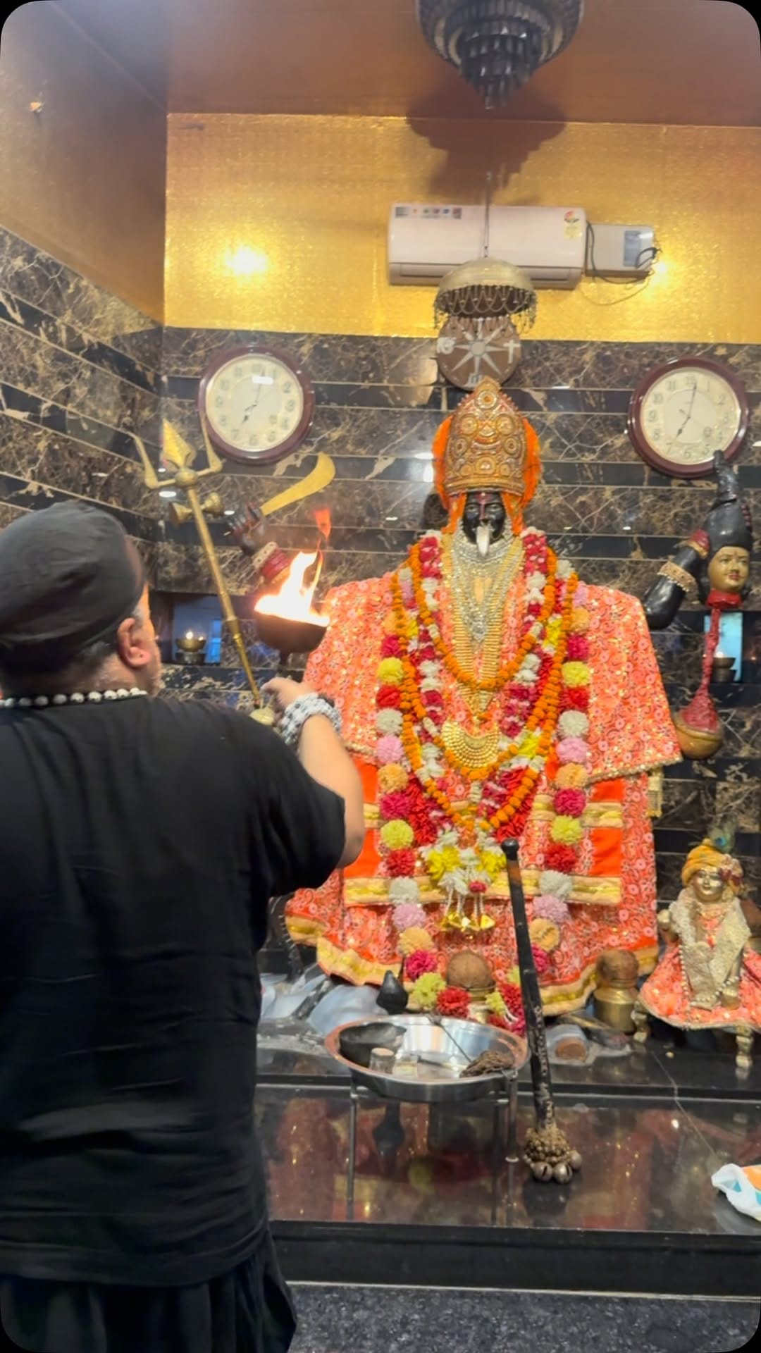 Post 7 by Kali Mata Mandir on Instagram (video)