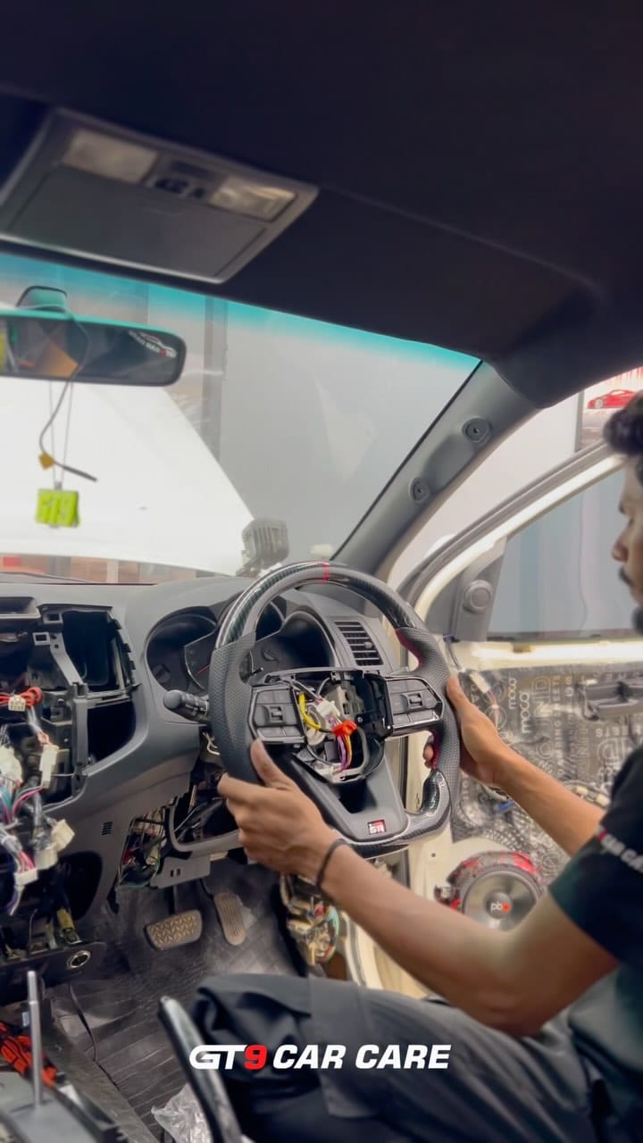 Post 10 by GT9 CAR CARE CHERPULASSERY on Instagram (video)