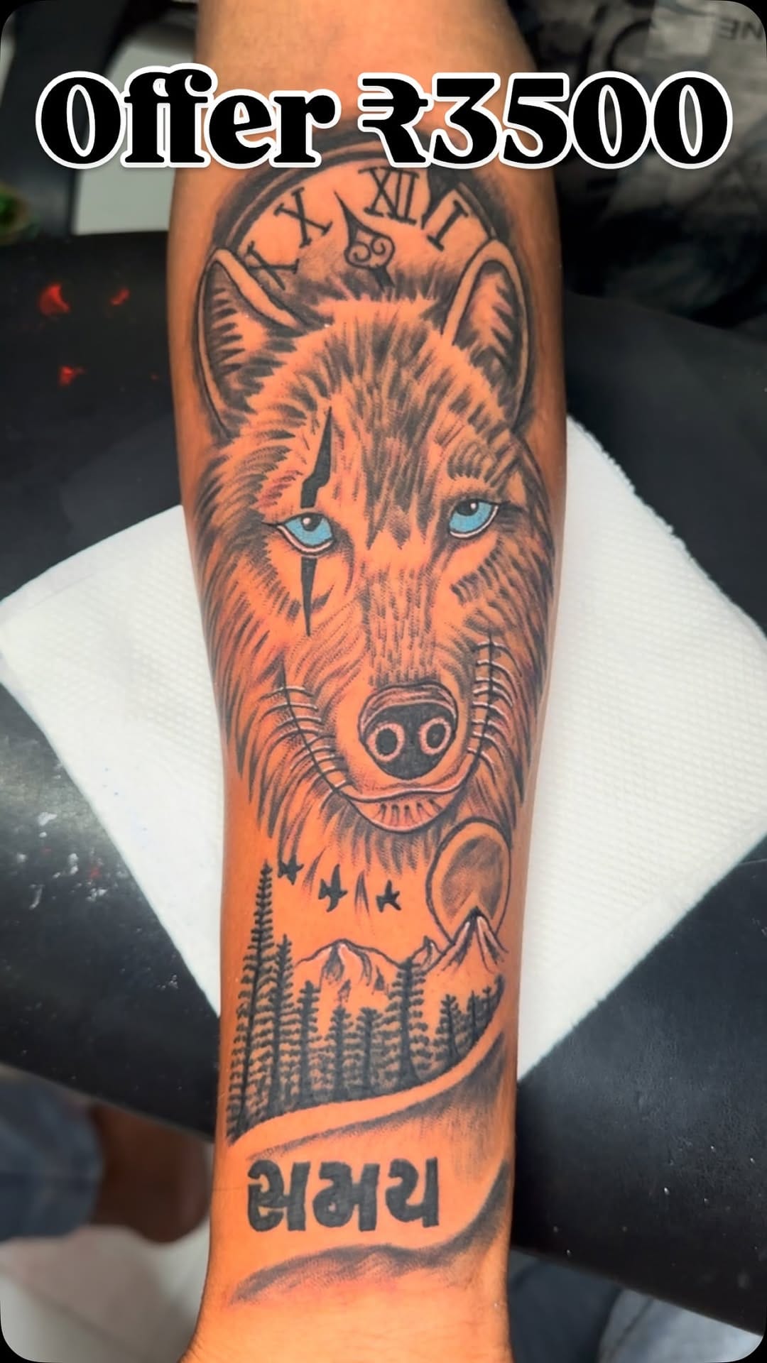 Post 1 by Jay goga tattoo on Instagram (video)