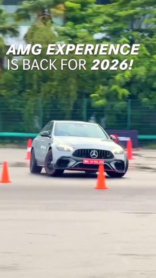 Post 3 by AMG Performance Center Mumbai on Instagram (video)