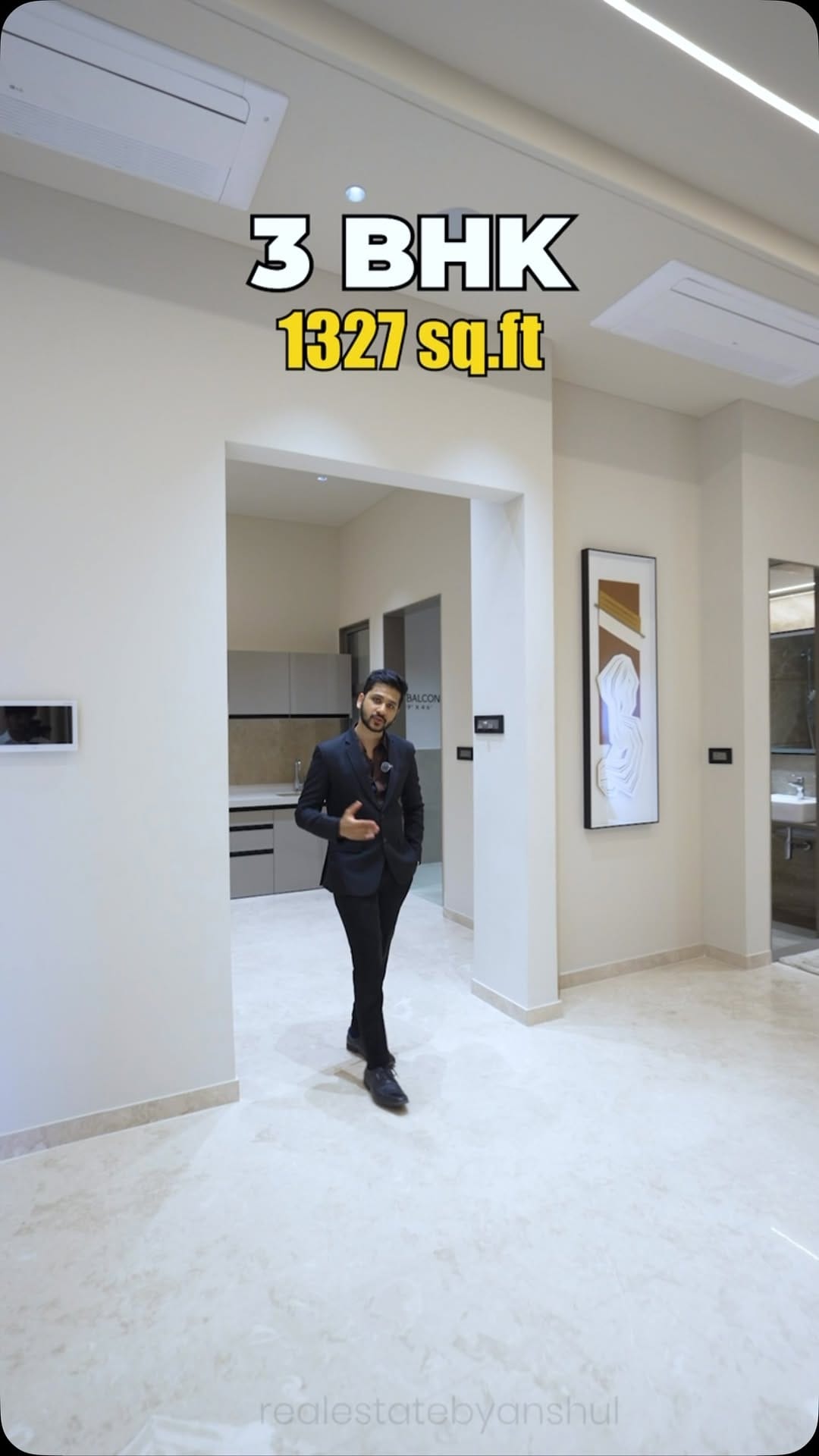 Post 3 by Anshul Aggarwal | Saksham Properties on Instagram (video)