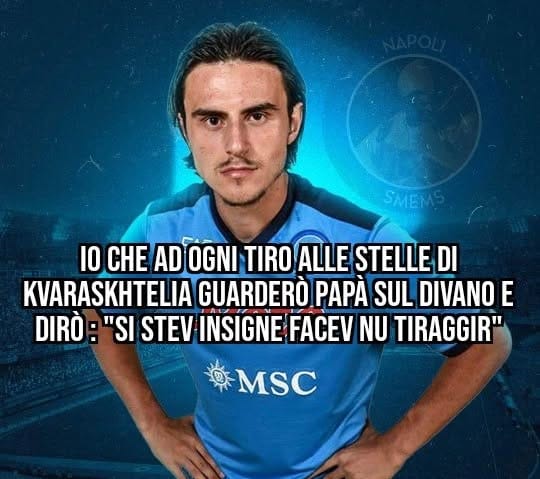Post 10 by Napoli Smems on Instagram (image)