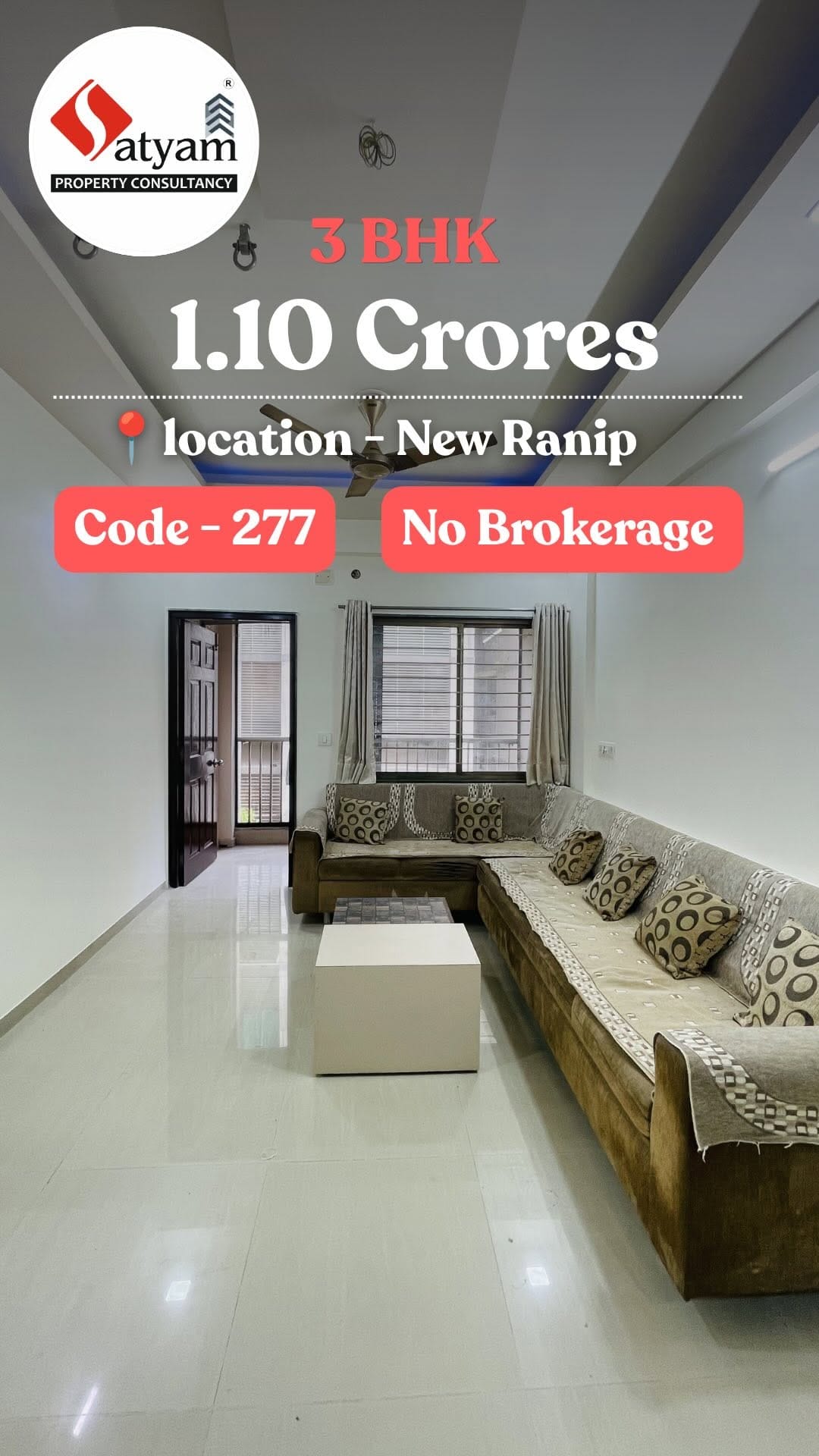 Post 2 by Satyam Property Consultancy ®️ on Instagram (video)