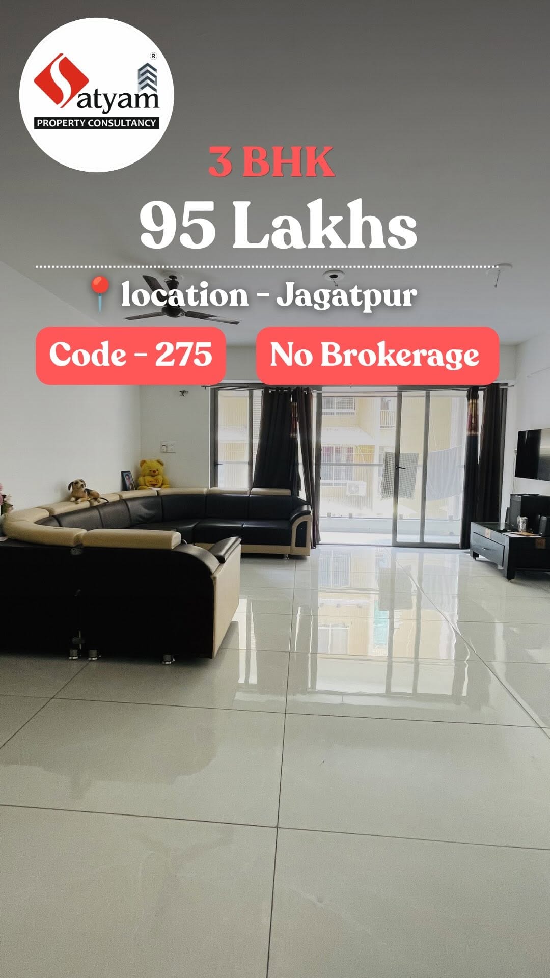 Post 4 by Satyam Property Consultancy ®️ on Instagram (video)