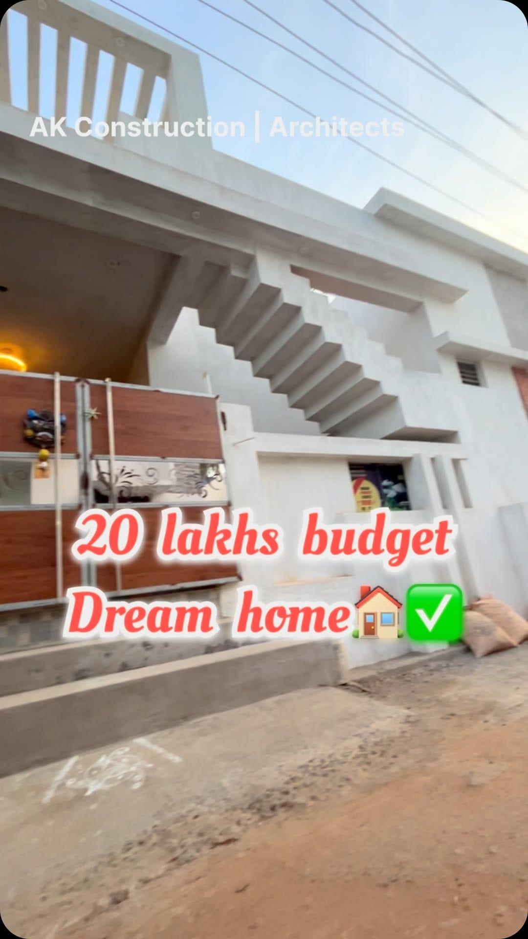 Post 9 by AK Mohana Priya | Architect on Instagram (video)
