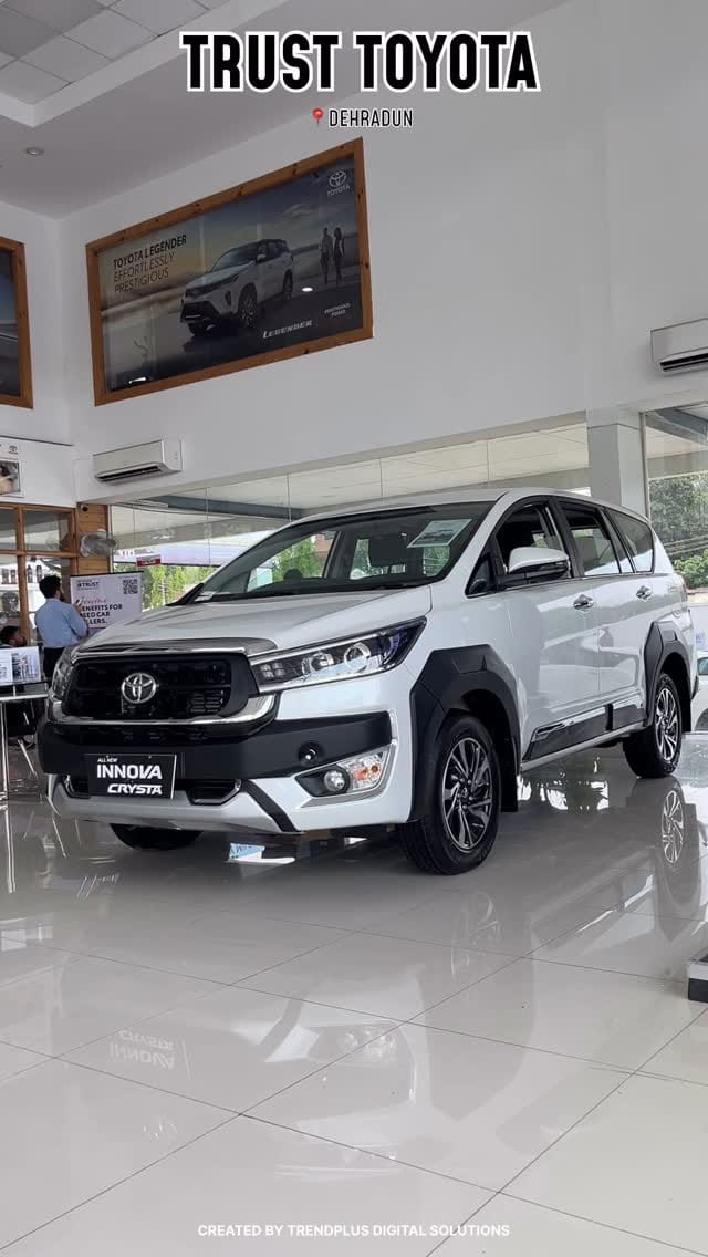 Post 10 by TRUST TOYOTA DEHRADUN | TOYOTA CAR SHOWROOM & SERVICE CENTRE on Instagram (video)
