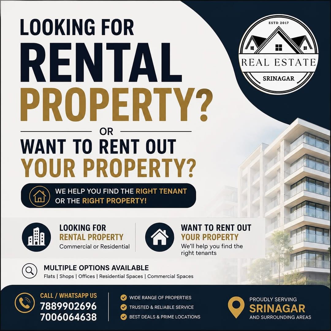 Post 8 by Realestate Srinagar on Instagram (image)