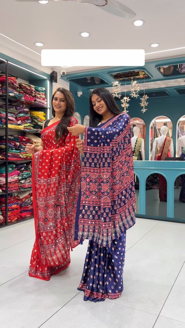 Post 5 by Shree Ganesh Sarees on Instagram (video)