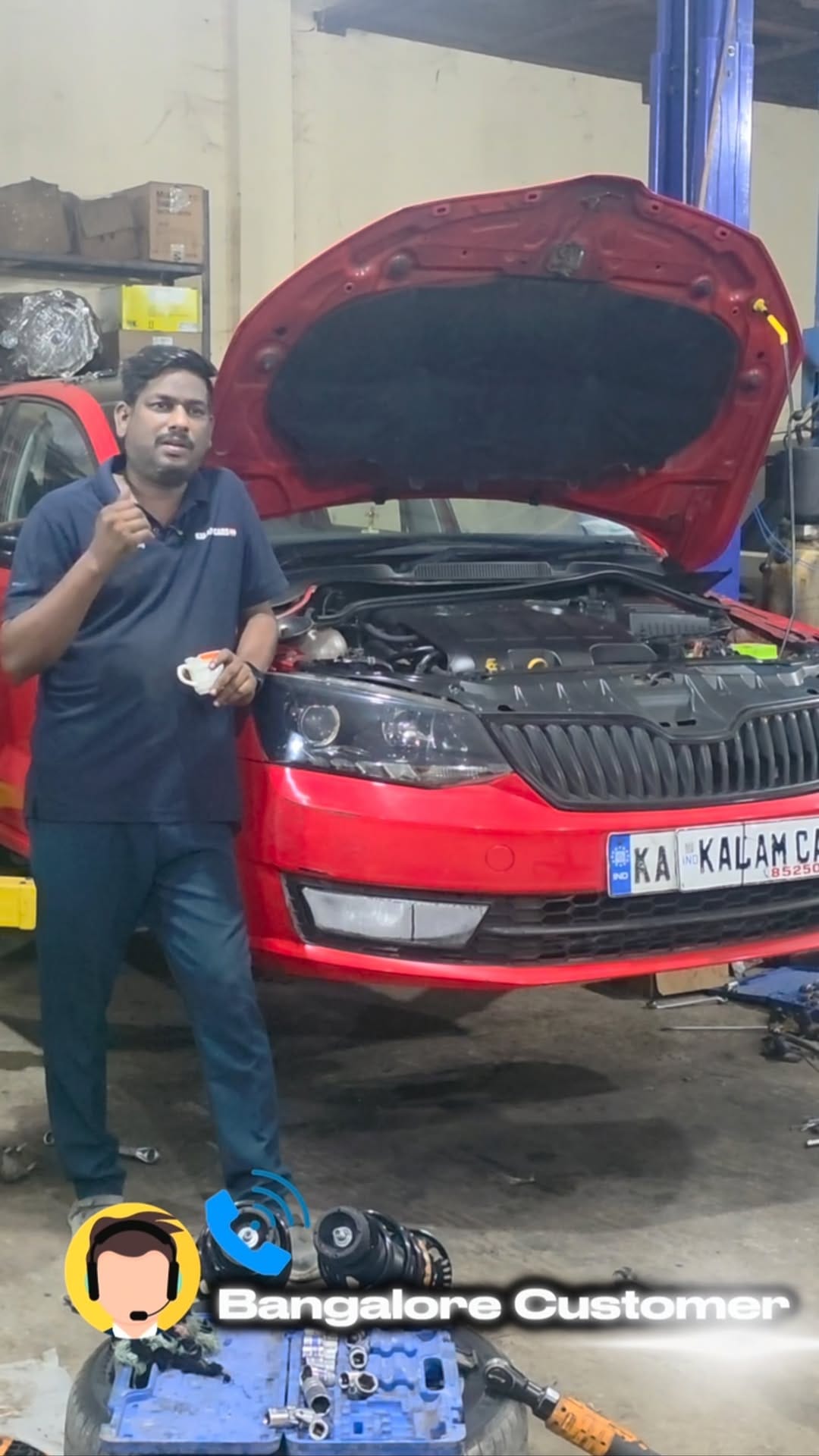Post 9 by KALAM CARS INDIA on Instagram (video)