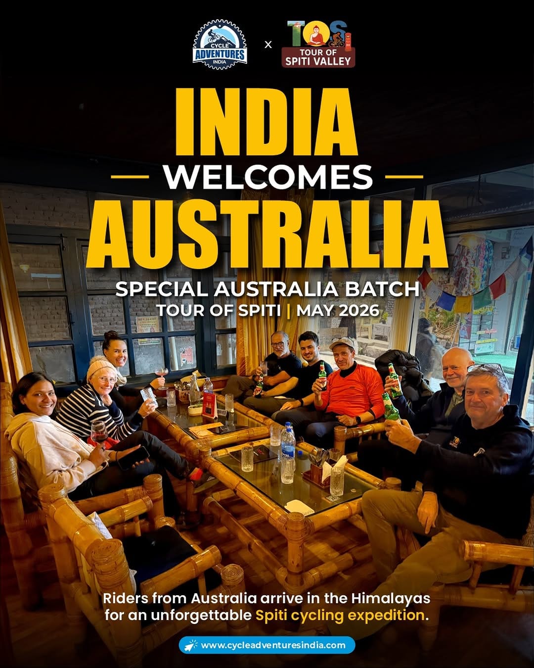Post 8 by CYCLE ADVENTURES INDIA 🇮🇳 on Instagram (carousel)