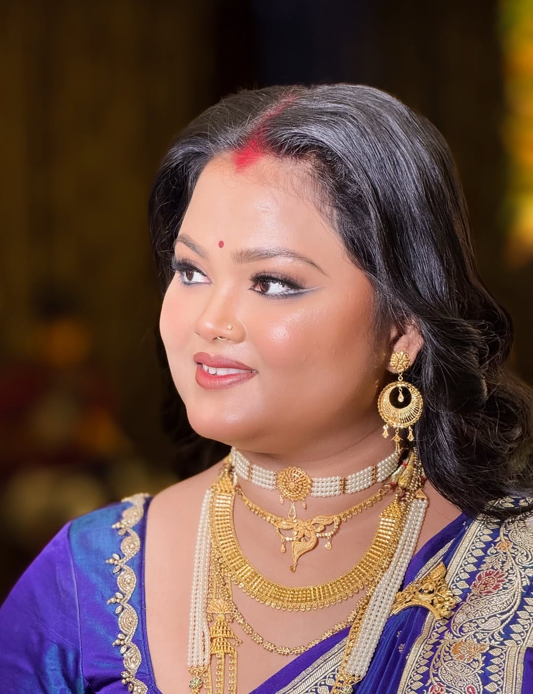 Post 2 by Suranjan Das | Bridal Makeup Artist | Kolkata on Instagram (carousel)