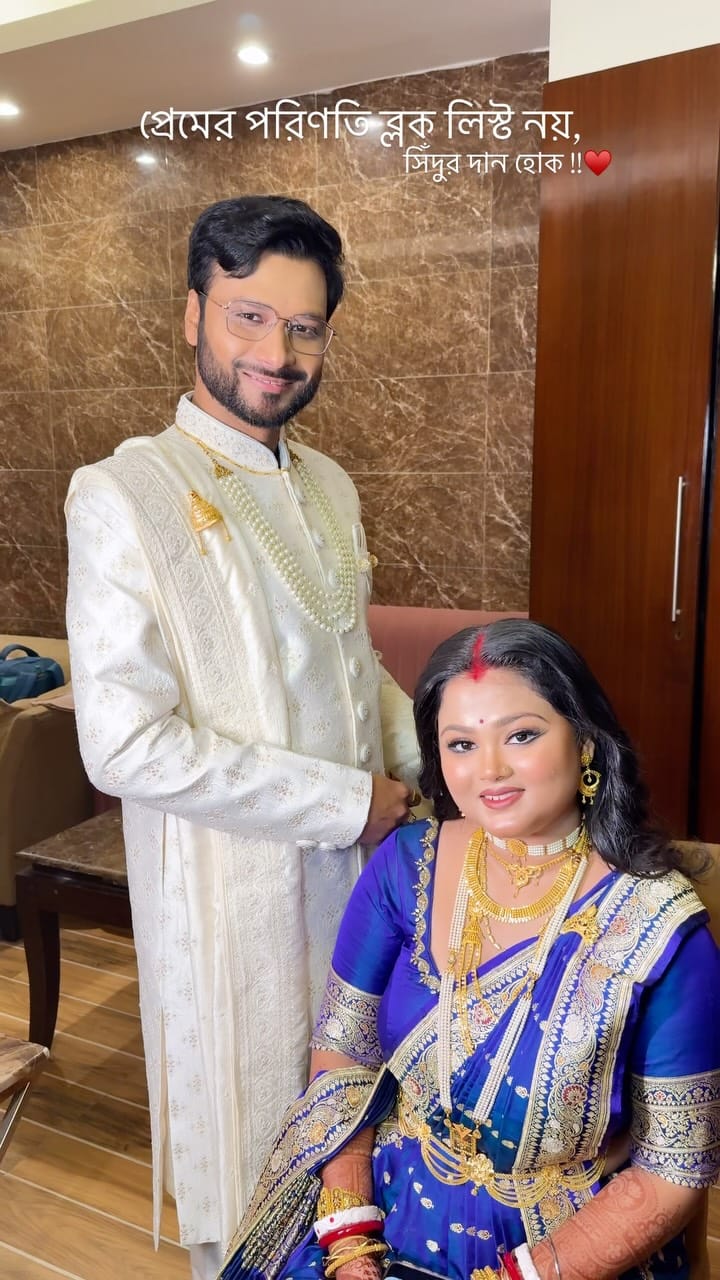 Post 3 by Suranjan Das | Bridal Makeup Artist | Kolkata on Instagram (video)