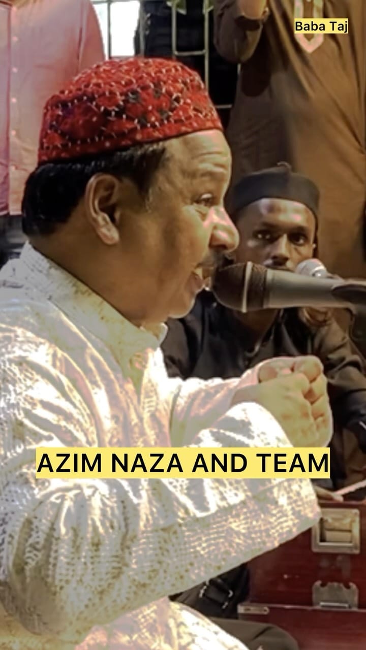 Post 1 by Azim Naza Qawwal And Team on Instagram (video)