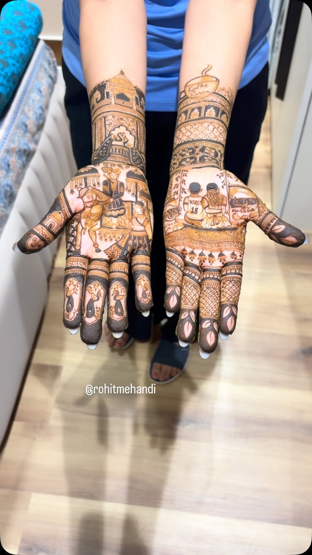 Post 1 by Rohit Mehandi on Instagram (video)