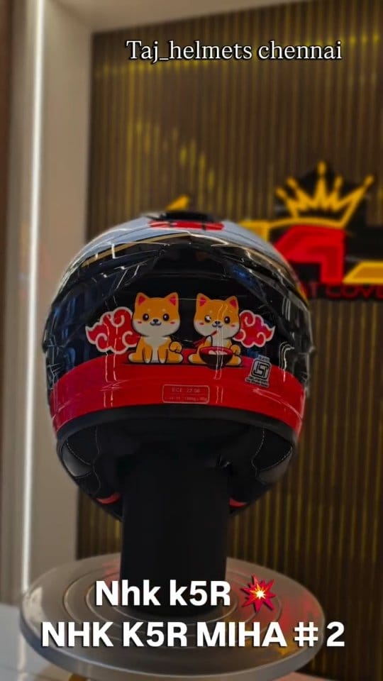 Post 8 by Taj helmets & seat covers Chennai on Instagram (video)