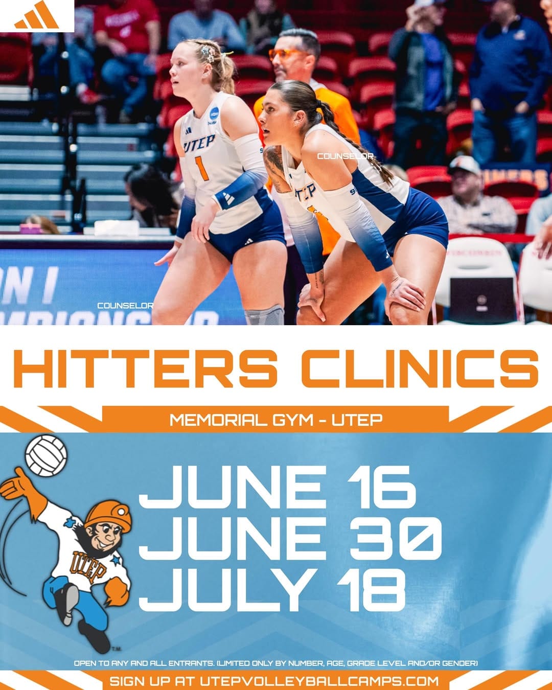 Post 3 by UTEP Volleyball on Instagram (carousel)