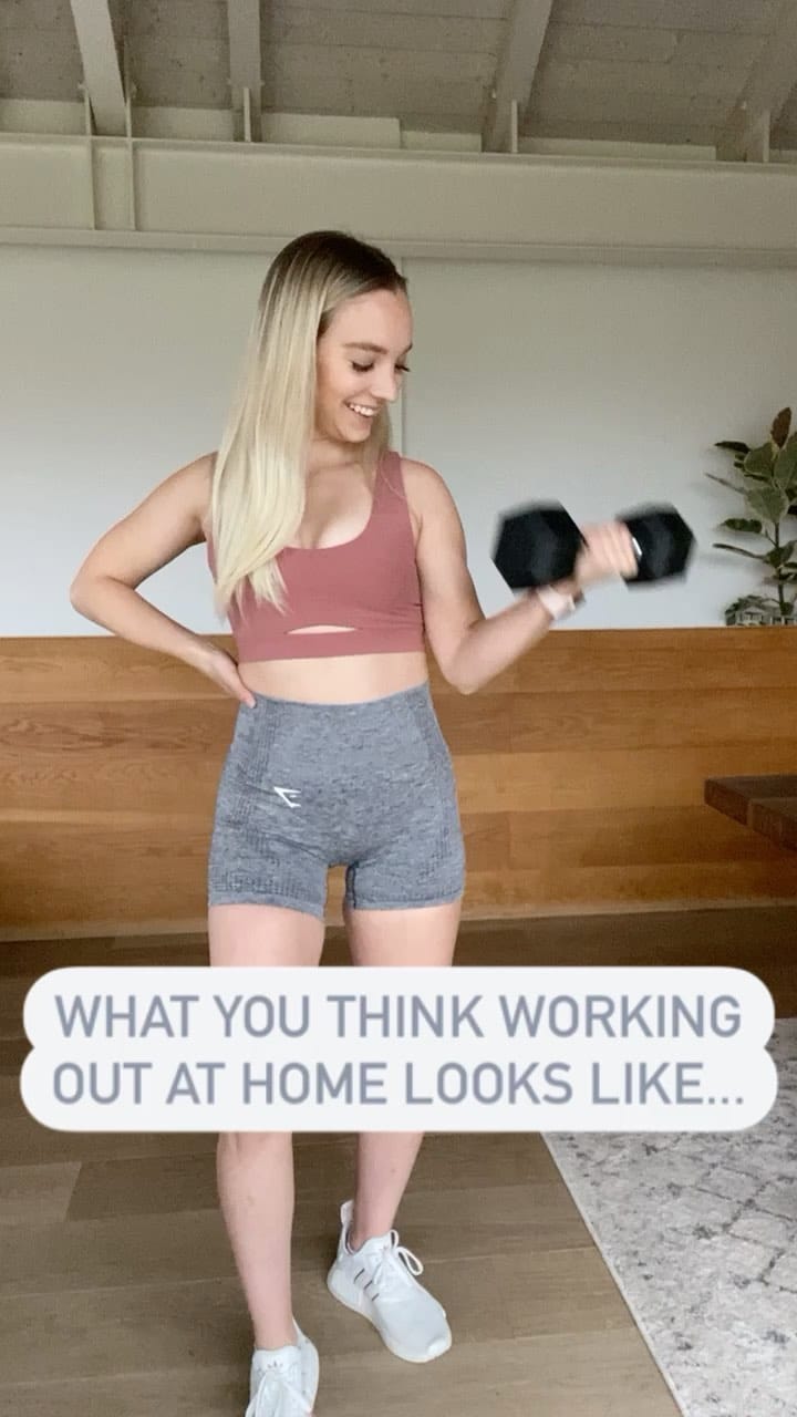 Post 4 by Sydney Cleveland | FITNESS on Instagram (video)