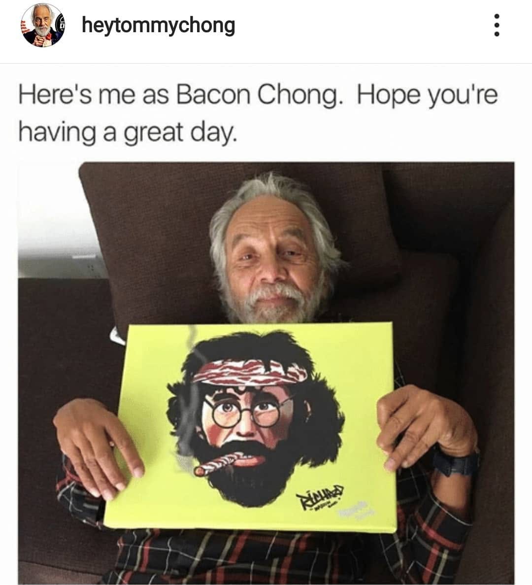 Post 8 by Richard the "Bacon King" on Instagram (image)