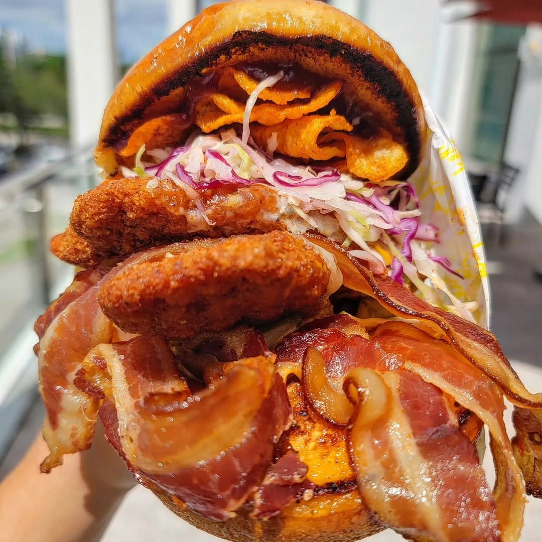 Post 6 by Richard the "Bacon King" on Instagram (image)