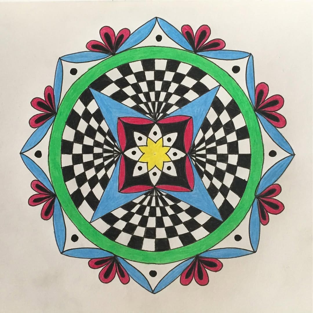 Post 1 by ~The Handmade Mandala Artist~ on Instagram (image)