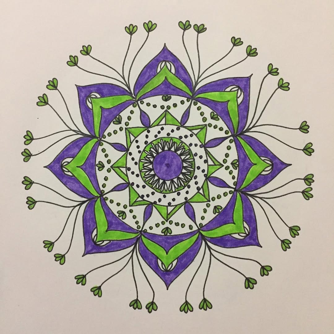 Post 6 by ~The Handmade Mandala Artist~ on Instagram (image)