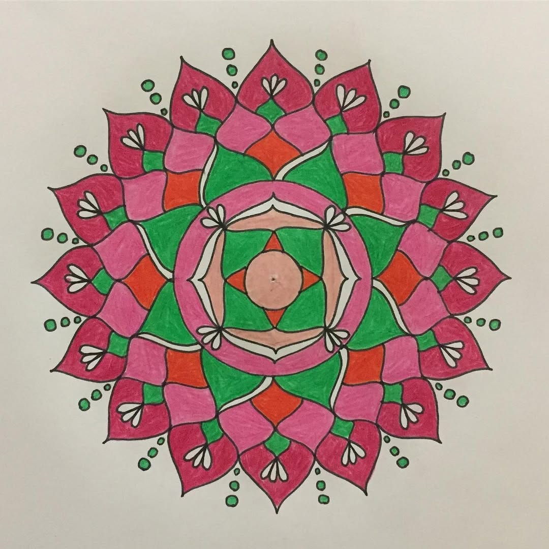 Post 9 by ~The Handmade Mandala Artist~ on Instagram (image)