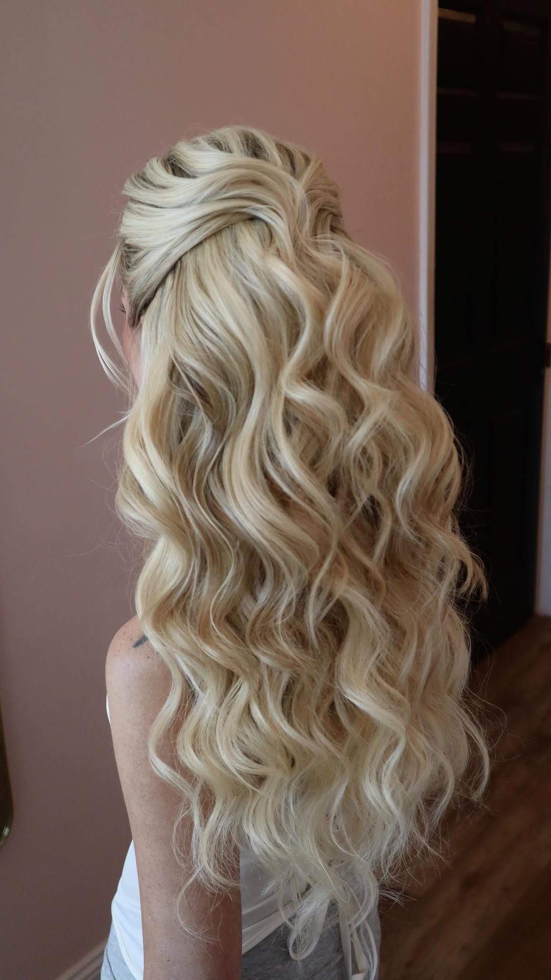 Post 10 by Michigan Wedding Hairstylist | Kaelee Watts on Instagram (video)