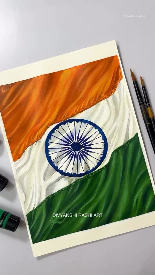 Post 4 by Rashi | Realism Artist on Instagram (video)