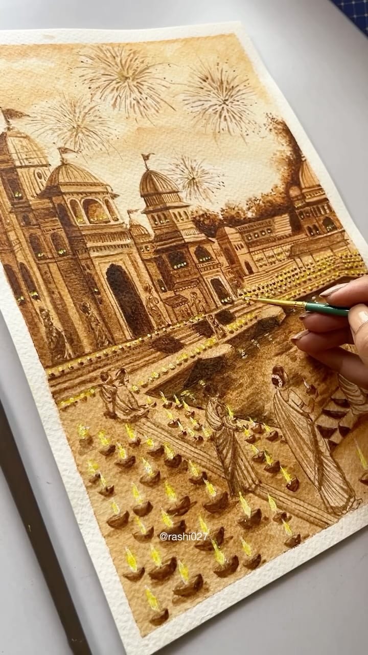 Post 7 by Rashi | Realism Artist on Instagram (video)