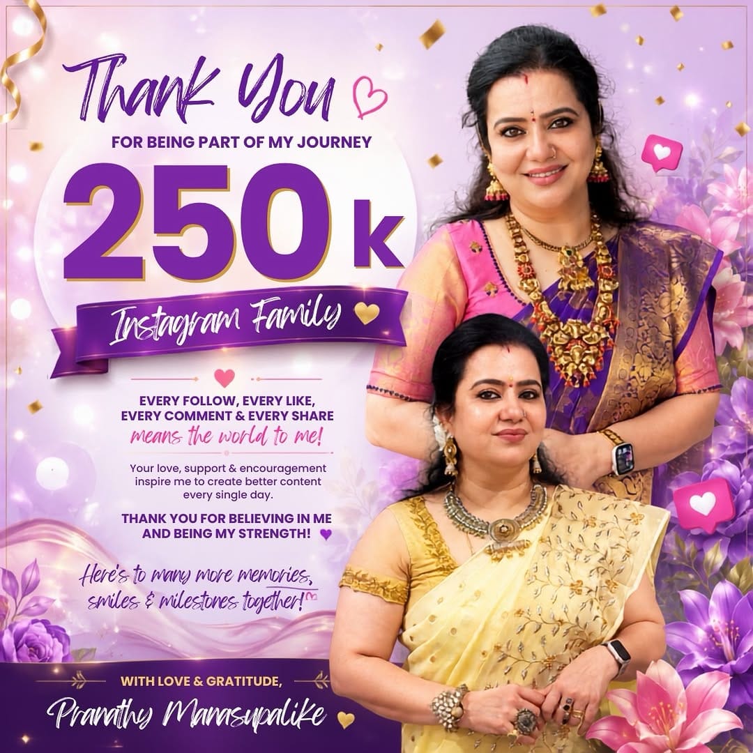 Post 4 by Pranathy sadhanala on Instagram (image)