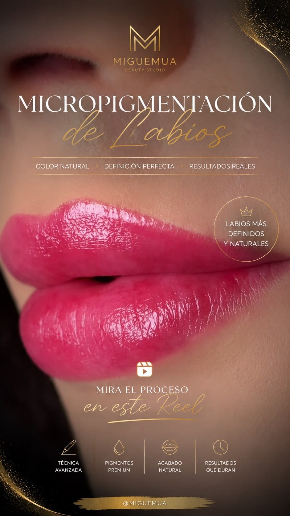 Post 8 by 💄Miguel Araujo - Beauty Studio✨ on Instagram (video)