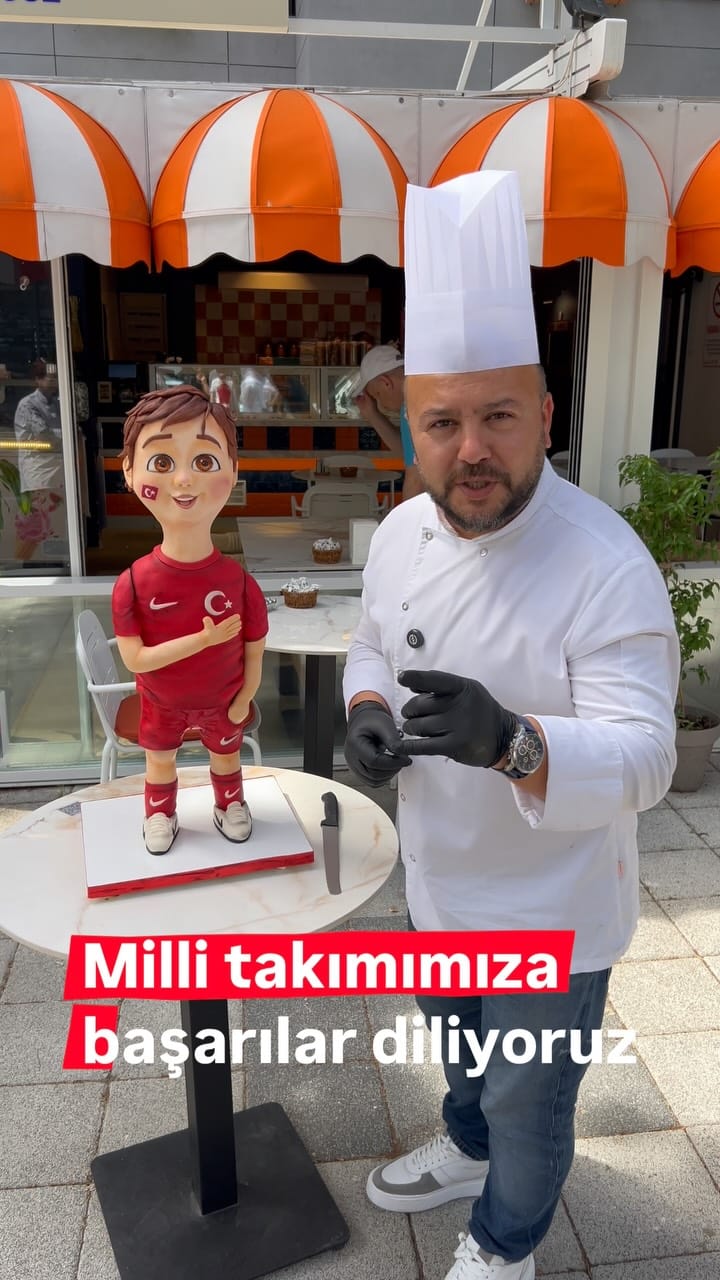 Post 4 by Kurtuluş ŞAHİN / cakeartcheff on Instagram (video)