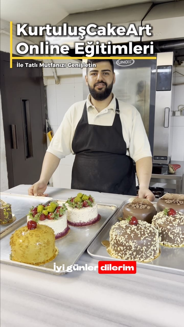 Post 3 by Kurtuluş ŞAHİN / cakeartcheff on Instagram (video)