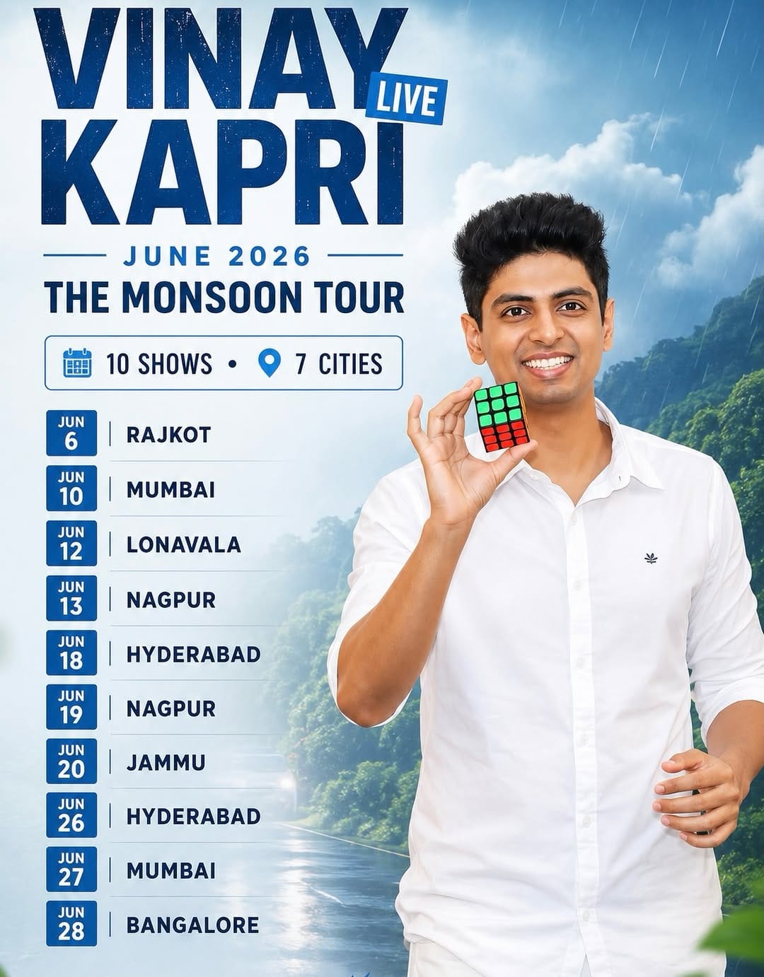 Post 6 by Vinay Kapri | Mentalist & Magician on Instagram (image)