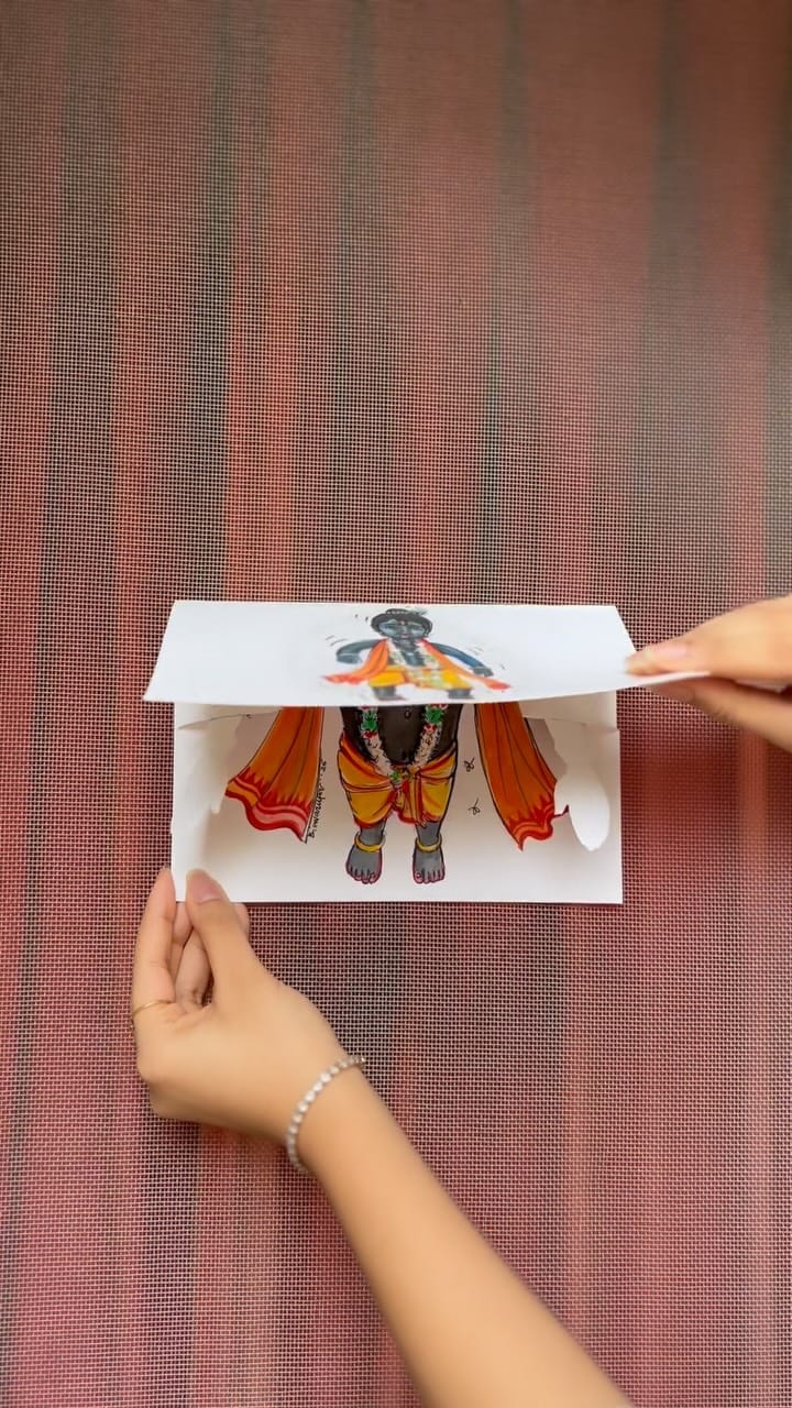 Post 1 by Mona Biswarupa |Artist on Instagram (video)
