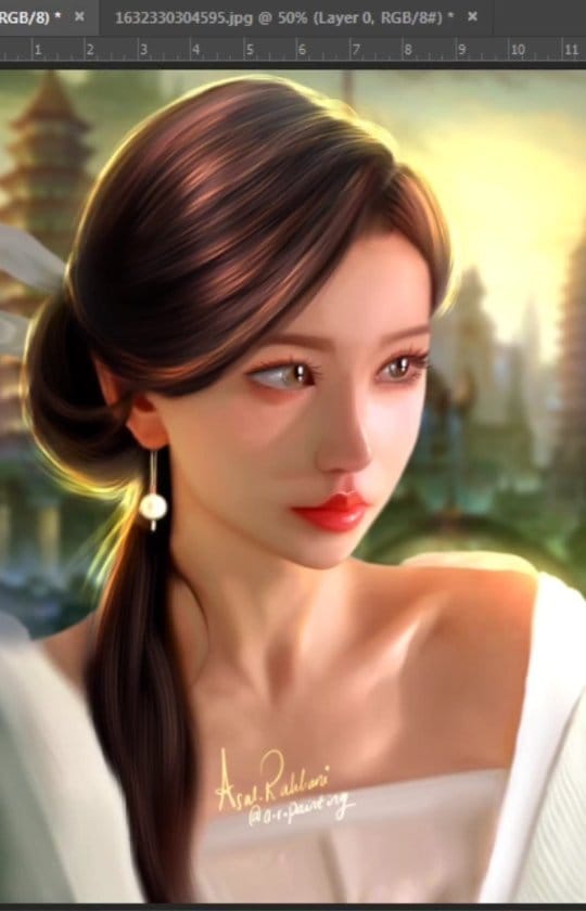 Post 8 by نقاشی دیجیتال - Digital Painting on Instagram (video)