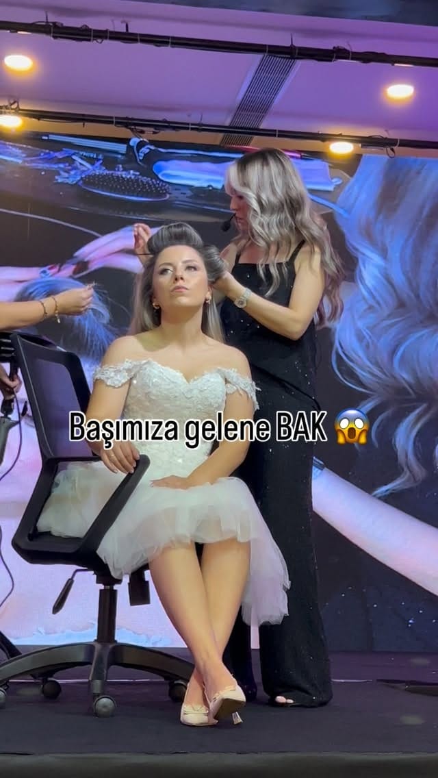 Post 8 by Saliha Güler (hairstylist&makeup) on Instagram (video)
