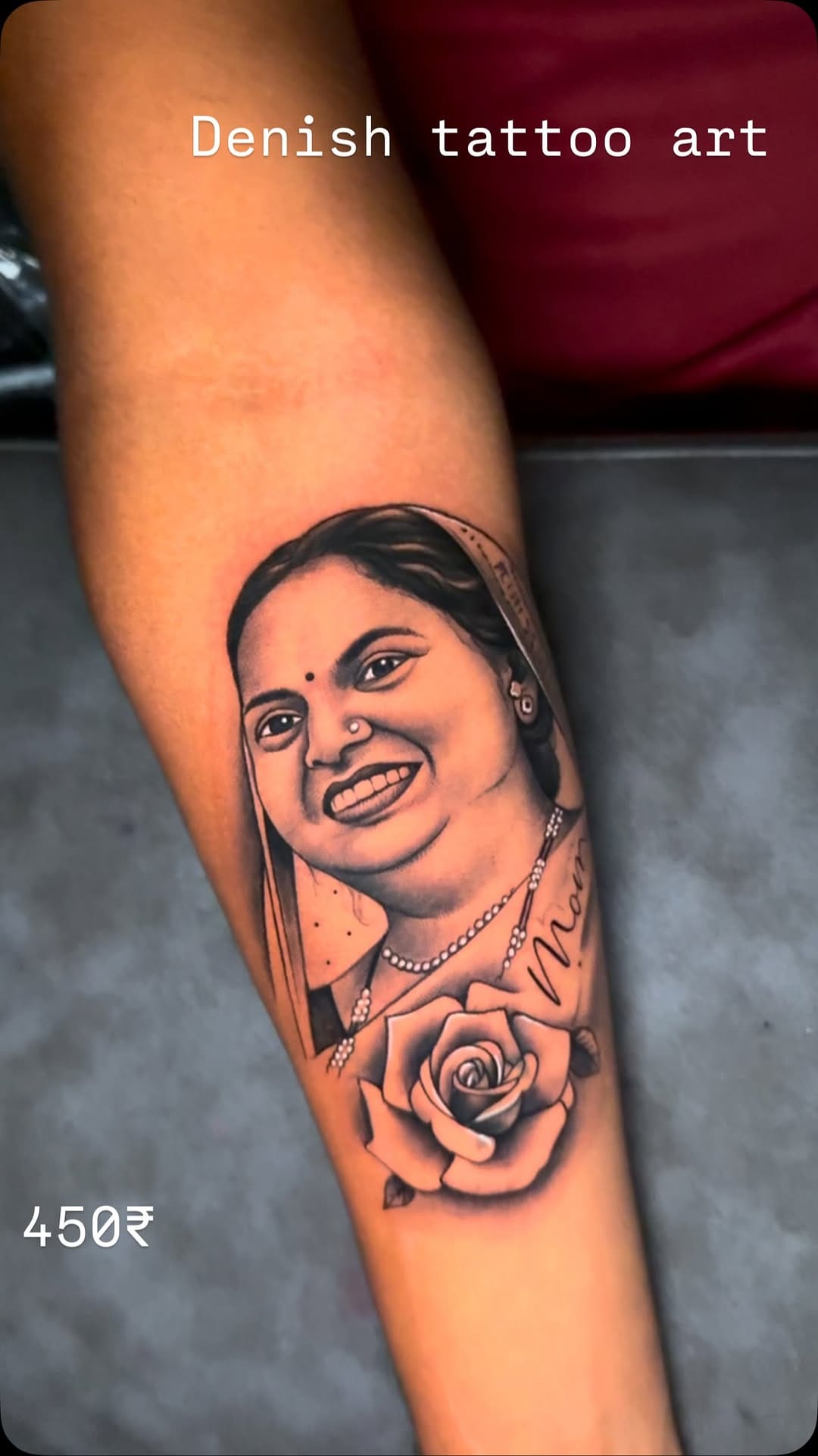 Post 7 by Denish tattoo/ Tattoo artist on Instagram (video)