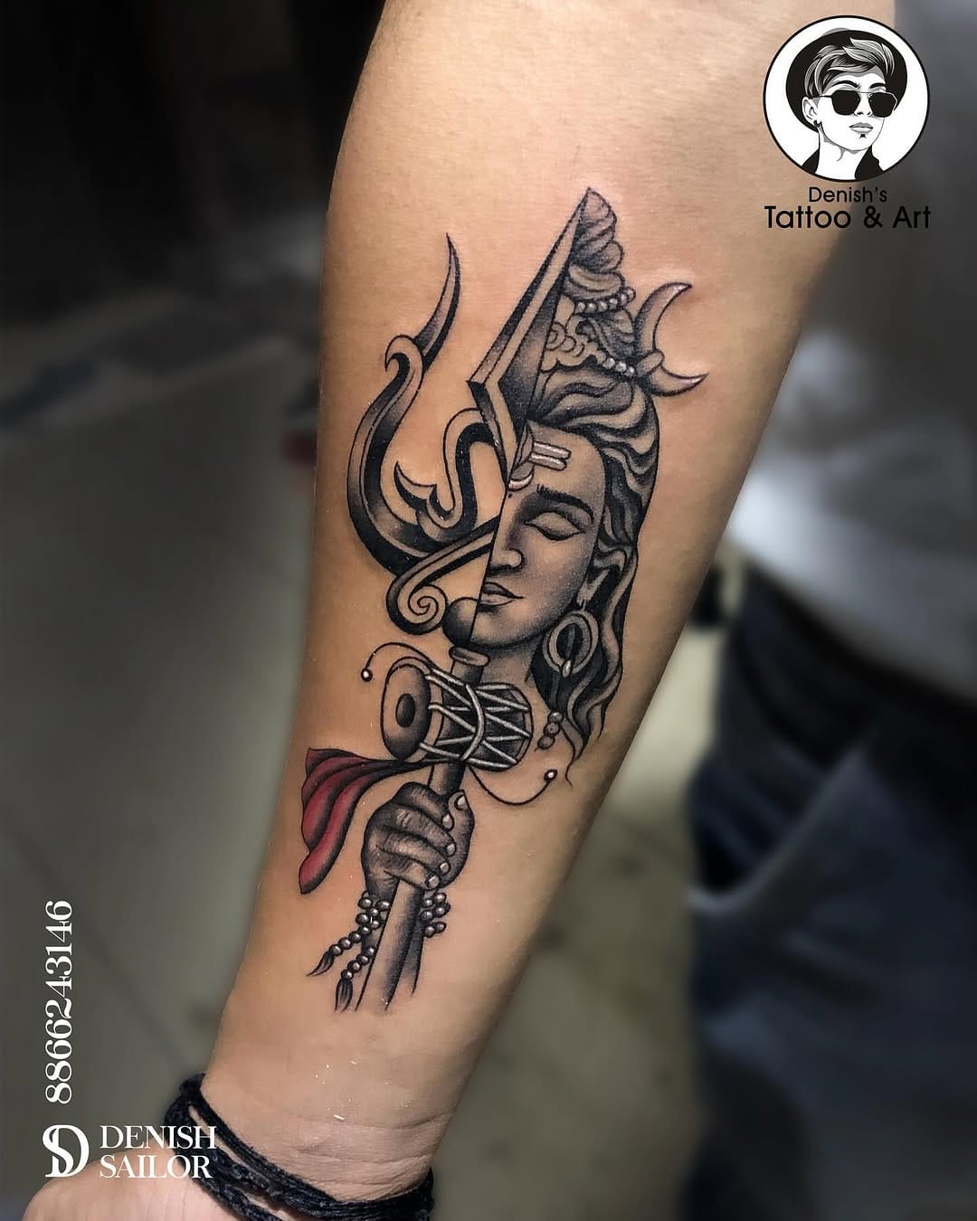 Post 10 by Denish tattoo/ Tattoo artist on Instagram (carousel)