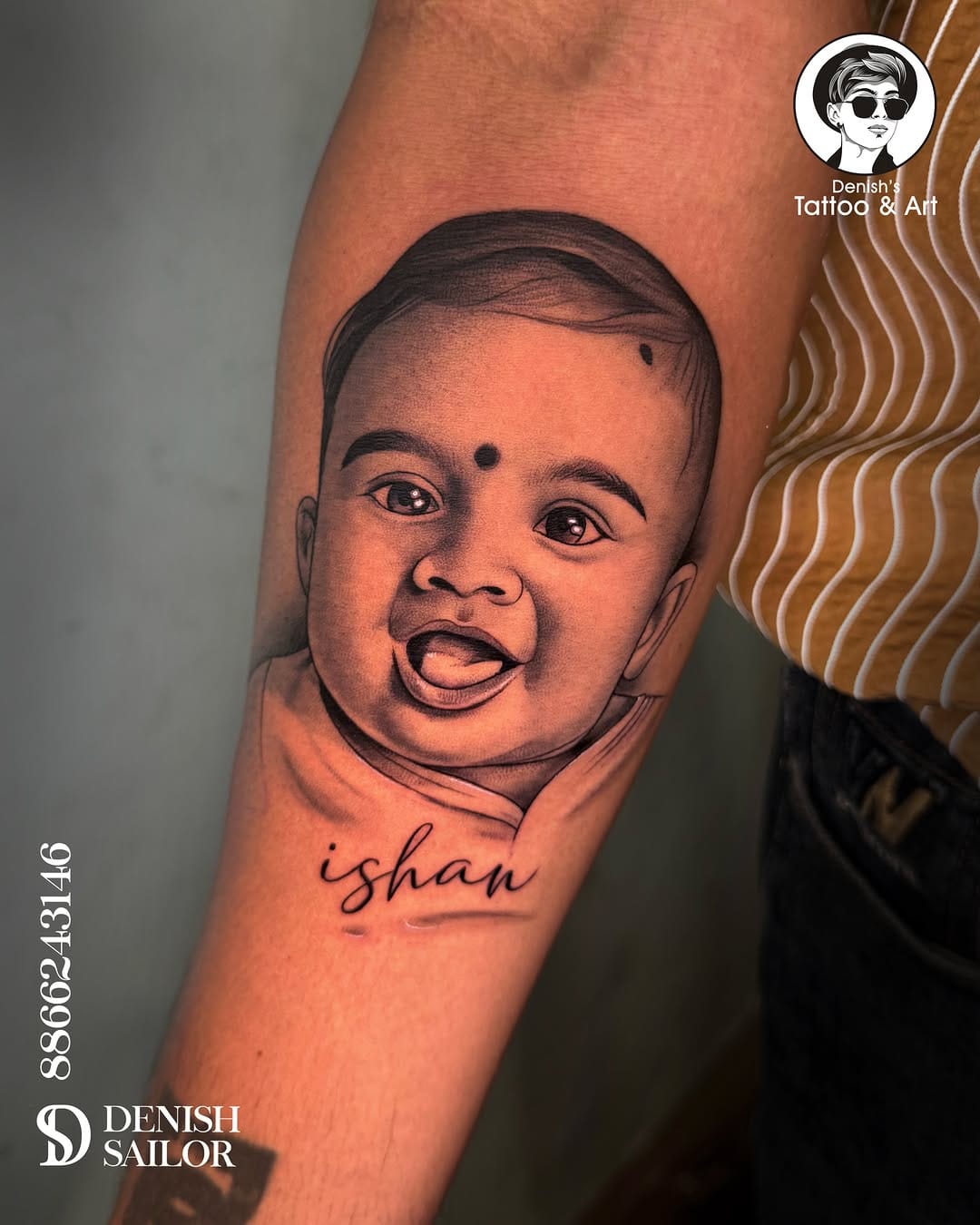 Post 4 by Denish tattoo/ Tattoo artist on Instagram (carousel)