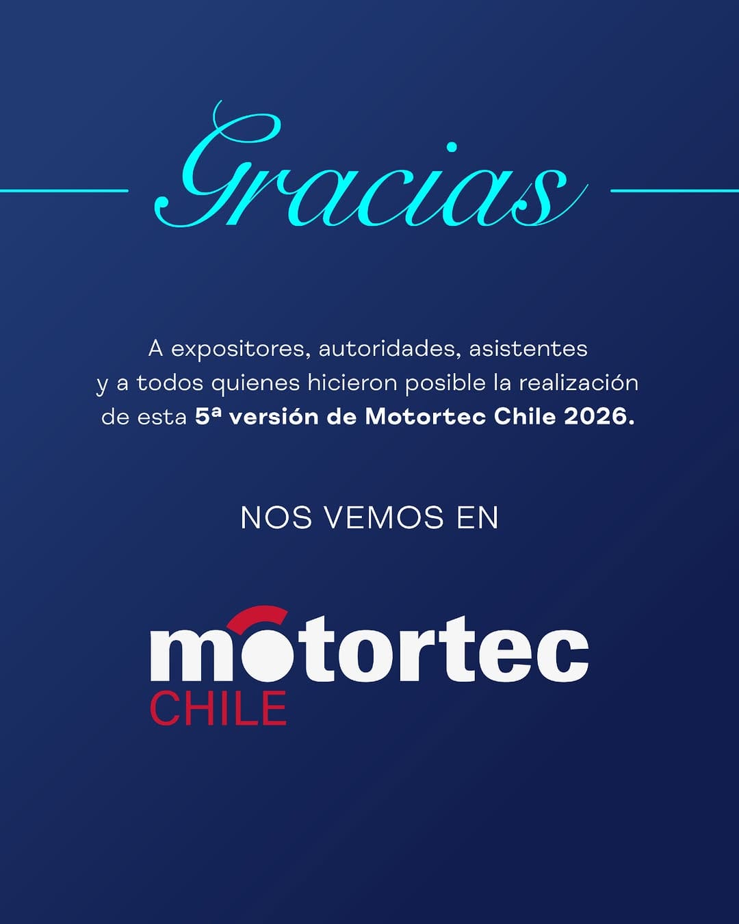 Post 6 by Motortec Chile on Instagram (image)